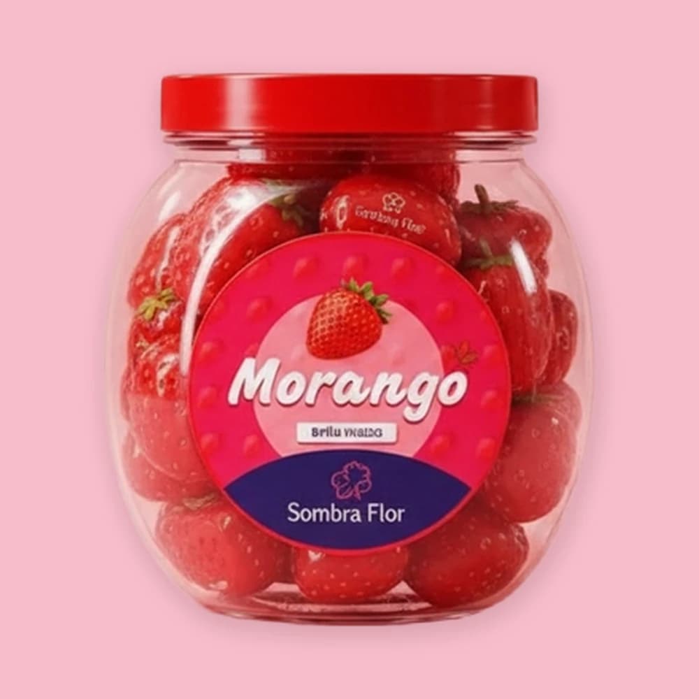 Brilho labial morango