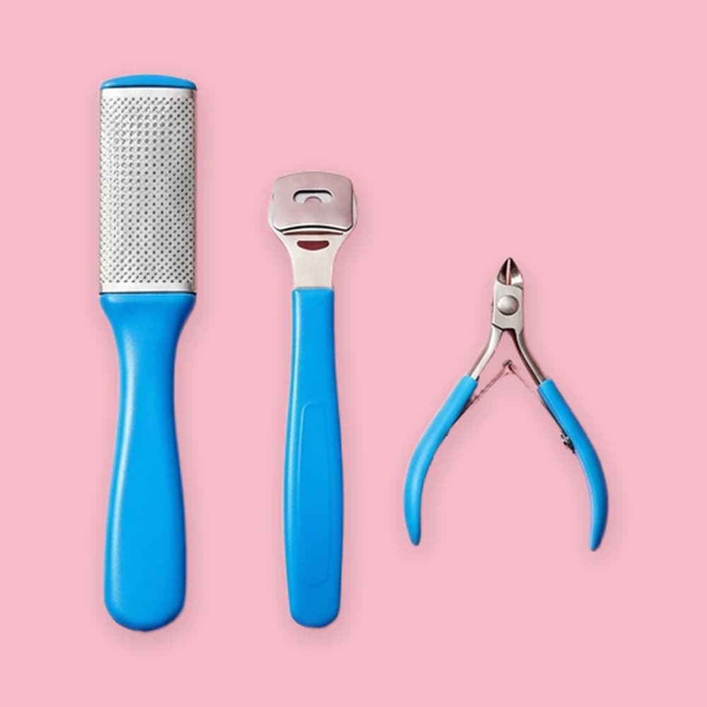 Kit de pedicure com lixa