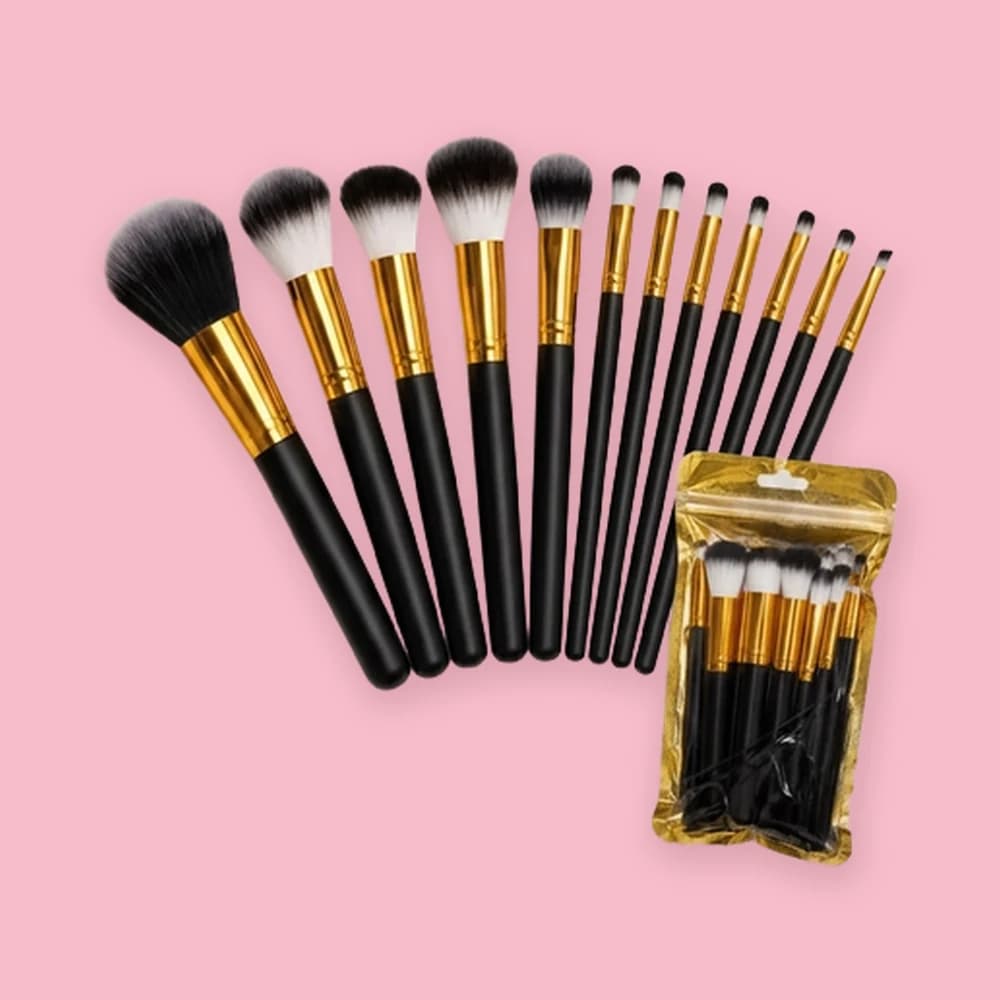 Kit de pincéis com 10 peças
