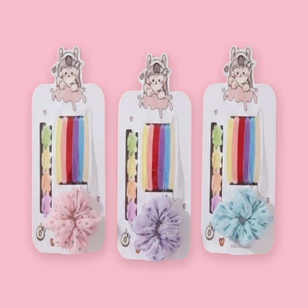 Kit de presilha e xuxinha infantil