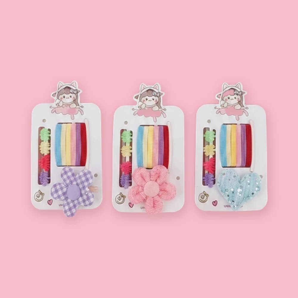 Kit de presilha e xuxinha
