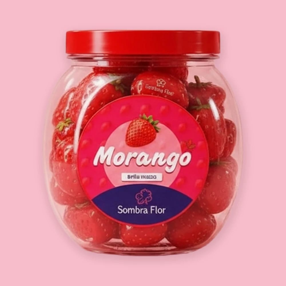 Brilho labial morango